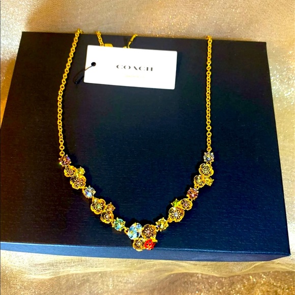 Coach | Jewelry | Coach Gold Flowers 